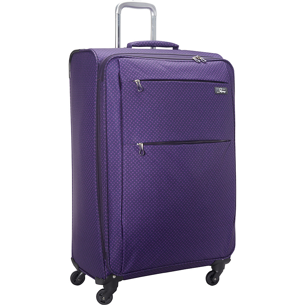 Tay kéo vali vải Skyway được thiết kế bằng hợp kim nhôm.