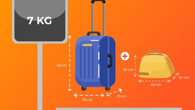 luu ý về vali khi đi máy bay